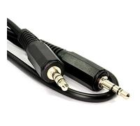 Consoletronic New 50cm Short 3.5mm to 3.5mm Aux Jack Stereo Audio Cable Lead for - Behringer MS16 Personal Monitor System Speakers/to connect mp3, mobile phones, tablets, laptop, PC