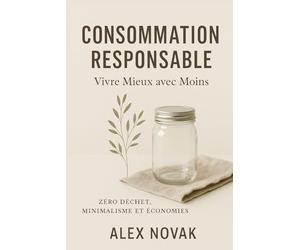 Consommation Responsable : Vivre Mieux avec Moins - Zéro Déchet, Minimalisme et Économies: Économisez 500€/mois - Minimalisme Heureux - 100 Astuces Concrètes - Sans Culpabilité