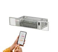 Consort 3Kw Electric Kitchen Plinth Heater Wifi App Controlled Stainless Steel Grille