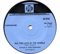 Consortium - All The Love In The World / Spending My Life Saying Goodbye-7" 45