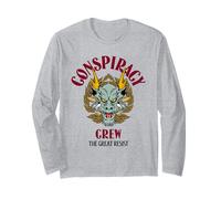 Conspiracy Crew The Great Resist (Quote & Dragon Graphic) Long Sleeve T-Shirt
