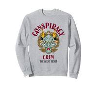 Conspiracy Crew The Great Resist (Quote & Dragon Graphic) Sweatshirt