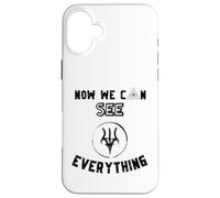Conspiracy design for seekers of truth with Eye and symbols Case for iPhone 16 Plus