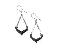 Conspiracy Pewter Pair of Earrings