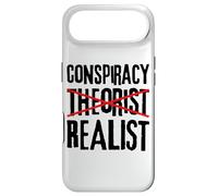 Conspiracy Realist, Conspiracies Theories Are Spoiler Alerts Case for iPhone Air