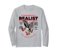 Conspiracy Realist (Conspiracy Theory Statement) Long Sleeve T-Shirt