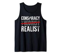 Conspiracy Realist Shirt Conspiracy Theory Gift Alien Gifts Tank Top
