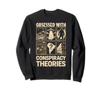 Conspiracy Theories Alien Bigfoot Science Fiction Lovers Sweatshirt