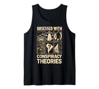 Conspiracy Theories Alien Bigfoot Science Fiction Lovers Tank Top