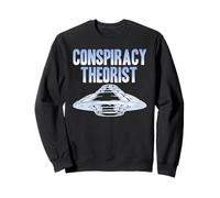 Conspiracy Theorist Alien Space Humor Believer Sweatshirt