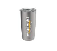 Conspiracy Theorist I Can Explain Here to Help Stainless Steel Insulated Tumbler
