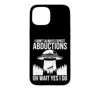 Conspiracy Theory Abduction UFO Beams Cow Funny Case for iPhone 15