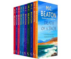 Constable M C Beaton Hamish Macbeth Mystery Series 10 Books Collection Set Poison Pen, Nurse, Gossip