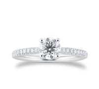 Constance Platinum 0.84cttw Round Brilliant Cut Engagement Ring - Ring Size L