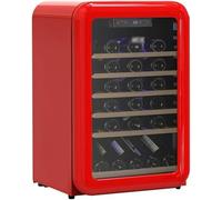 Constant Temperature Wine Cabinet, 115-Liter Mini Refrigerator, 4℃ - 22℃ Temperature Range, Imported Hay Wood Shelves, 6 Layers