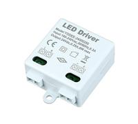 Constant Voltage 24V 6W LED Driver Power Supply for LED Strip Lights, Doorbells, and Low Voltage Lighting, AC 100-240V Input, IP20 Protection