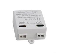 Constant Voltage LED Driver, 12V 10W DC Output, AC to DC Power Supply for LED Strip Lights and Cabinet