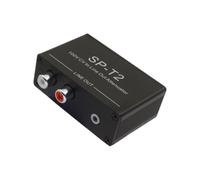 Constant Voltage Line Out Attenuator 75-to-100V Input | Knob Passive Converter Phono Output 3.5 Mm Port for Public Address Music Installations