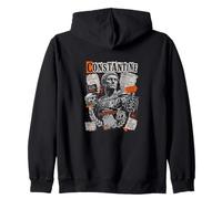 Constantine Ancient Roman Emperor Latin Quotes Zip Hoodie