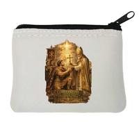 Constantine and Religious Authority Neoprene Coin Purse Pouch 10x11cm White