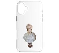 Constantine XI Palaiologos Byzantine Emperor Bust Statue Case for iPhone 16 Plus