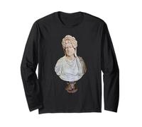 Constantine XI Palaiologos Byzantine Emperor Bust Statue Long Sleeve T-Shirt