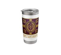 Constantinople Byzantine Empire Flag Symbol Stainless Steel Insulated Tumbler