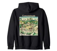 Constantinople City Byzantine Empire Zip Hoodie