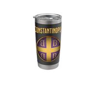 Constantinople Heraldry Byzantine Empire Symbol Stainless Steel Insulated Tumbler