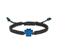constantlife Cremation Bracelet for Pets Ashes - Dog Paw Pendant Bangle Stainless Steel Memorial Urn Jewelry, Metal, stainless-steel