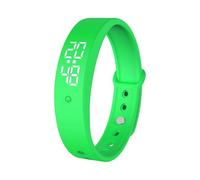 Constantly Wearable Defeat Smart Bangle with Quiet Wake Technology Following Long Battery Waterproof Rechargeable