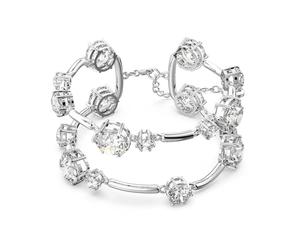 Constella Double Bangle - female - Swarovski - Bracelets - Gray - ONE SIZE - Accessories ONE SIZE