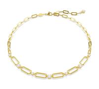 Constella necklace, White, 18K gold finish