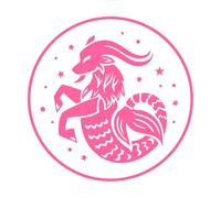 Constellation Celestial Astrology Mysterious Space p iction Future Zodiac Ophiuchus Wall Decals PVC 54.6x54.6cm Multi Color Selection Pink