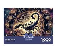 Constellation Challenging Puzzles1000 Piece Puzzle Classic Educational Games Beautiful Decorationthe Twelve Zodiac Signs PuzzleEducational Game100% Recvcled Cardboard70x50cm/1000pcs