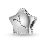 Constellation Charm 925 Sterling Silver Lucky Birthday Love Heart Gift Letter Family Cross DIY Women Birthstone Charm for Pandora Charm Bracelet (Cancer A)