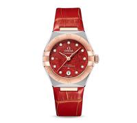 Constellation Co-Axial Master Chronometer 29mm Ladies Watch Red