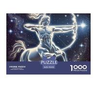 Constellation Jigsaw Puzzles for Adults The Twelve Zodiac Signs Puzzles for 1000 Piece Puzzle for Adults Educational Games Challenging 100% Recvcled Cardboard70x50cm/1000pcs