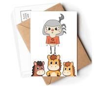 Constellation Luck Tendency Cancer Moon UU Postcards Envelopes Cards Mailing Year Horse