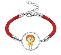 Constellation Luck Tendency Leo Sun UU Lucky Red String Bracelet Rope Bracelet Handmade