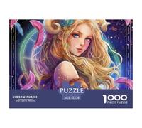 Constellation Puzzles 1000 Pieces for Adults Jigsaw Puzzles for Adultsthe Twelve Zodiac Signs 1000 Piece Puzzle Classic Educational Games Beautiful Decoration PuzzleCardboardChallenging