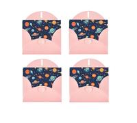 Constellation Star Clusters Galaxies Horizontal Full Single-Sided Printing Pearlescent Paper Birthday Halloween Christmas Halloween Birthday Party Holiday Greeting Card
