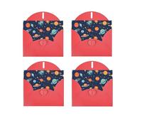 Constellation Star Clusters Galaxies Horizontal Full Single-Sided Printing Pearlescent Paper Birthday Halloween Christmas Halloween Birthday Party Holiday Greeting Card