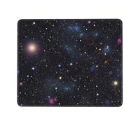Constellation Star Clusters Galaxies Mouse Pad Waterproof Gaming Mousepad for Office Computer Mousepads for Desk Pad with Non-Slip Rubber Base Washable Cloth Mouse Mat 7.9 x 9.5 in