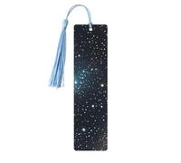 Constellation Star Clusters Galaxieswooden Bookmarks Set for Reading, 5 Pc Thoughtful Cute Book Mark Clips Lovers Gifts
