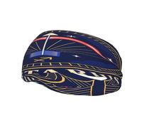 Constellation Zodiac Sign Sagittarius Art Fashionable Sports Decoration, Sweat Resistant Headband, Hair Band, Breathable Sweat Wicking Fitness Equipment Headbands for Women Men