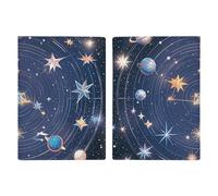 Constellations Cosmic Galaxies Leather Passport Holder Covers Case Minimalist Passport Sleeve Travel Wallet Passport Book Holders for Women Men, style, 20.3x13.8cm