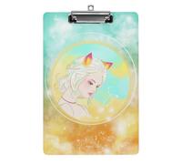 Constellations Girl Clipboard Standard A4 Letter Size Clip Boards for School Office Restaurants