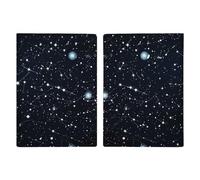 Constellations Passport Holder with Card And Ticket Slot, PU Leather Passport Case Easy Access, Travel Essentials Document Organizer Waterproof Travel Wallet for Men Women