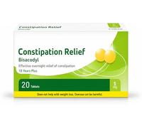 Constipation Relief Laxative 5mg Gastro-Resistant Tablets Adult - 3 Pack of 20 Tablets - Fast Acting Bowel Movement Aid and Digestive Support - Brands May Vary.